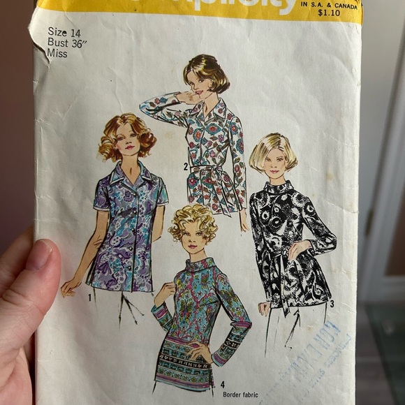 5/$25 Simplicity5359 Vintage Sewing Pattern for Women's blouse Tops 🪡 - Picture 1 of 7